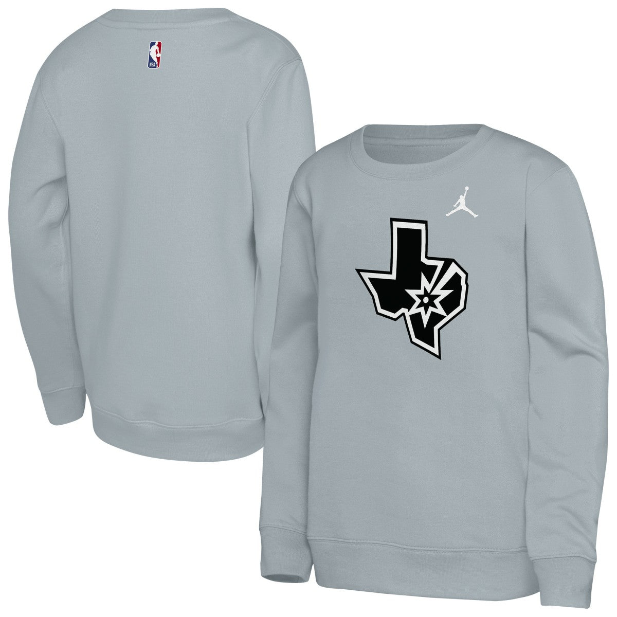 San Antonio Spurs Jordan Brand Youth Courtside Statement Edition Sweatshirt Outlet