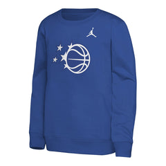 Orlando Magic Jordan Brand Youth Courtside Statement Edition Sweatshirt On Sale