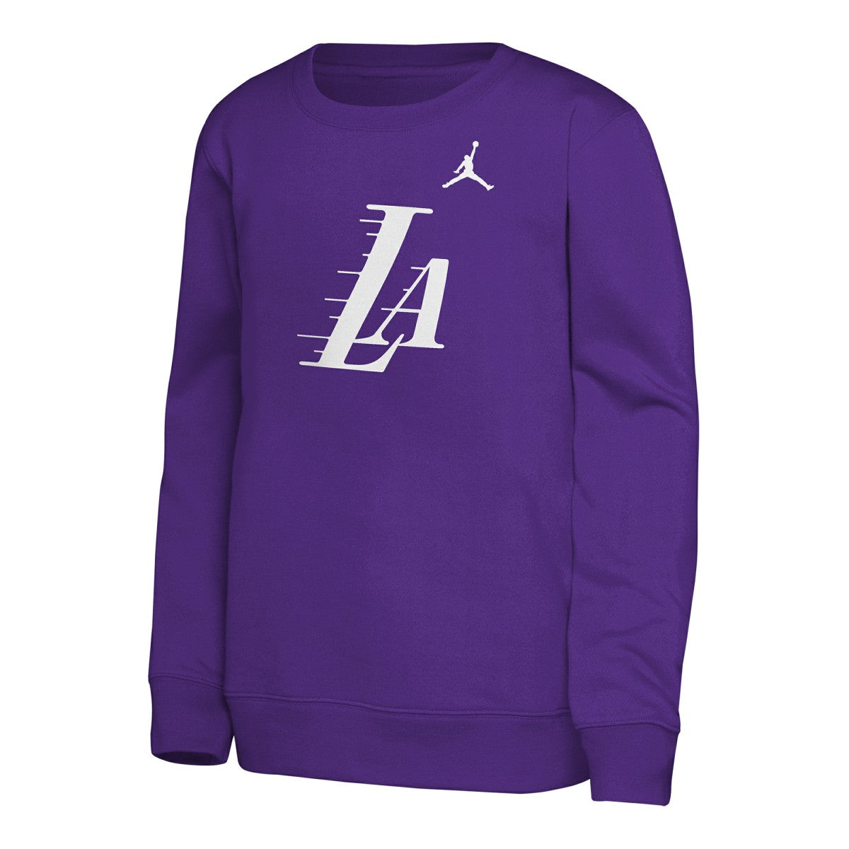 Los Angeles Lakers Jordan Brand Youth Courtside Statement Edition Sweatshirt Online