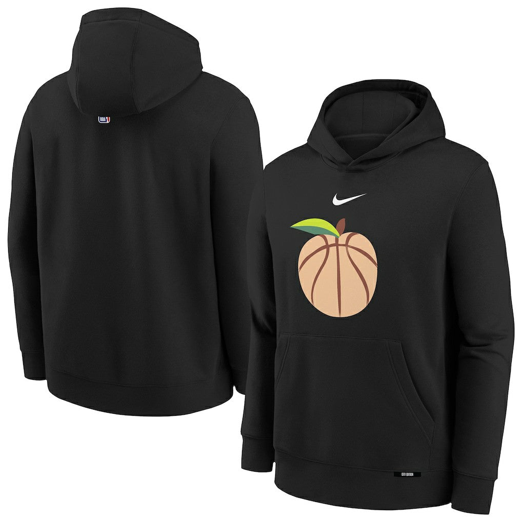 Atlanta Hawks Youth 2025/26 City Edition Club Fleece Pullover Hoodie Online