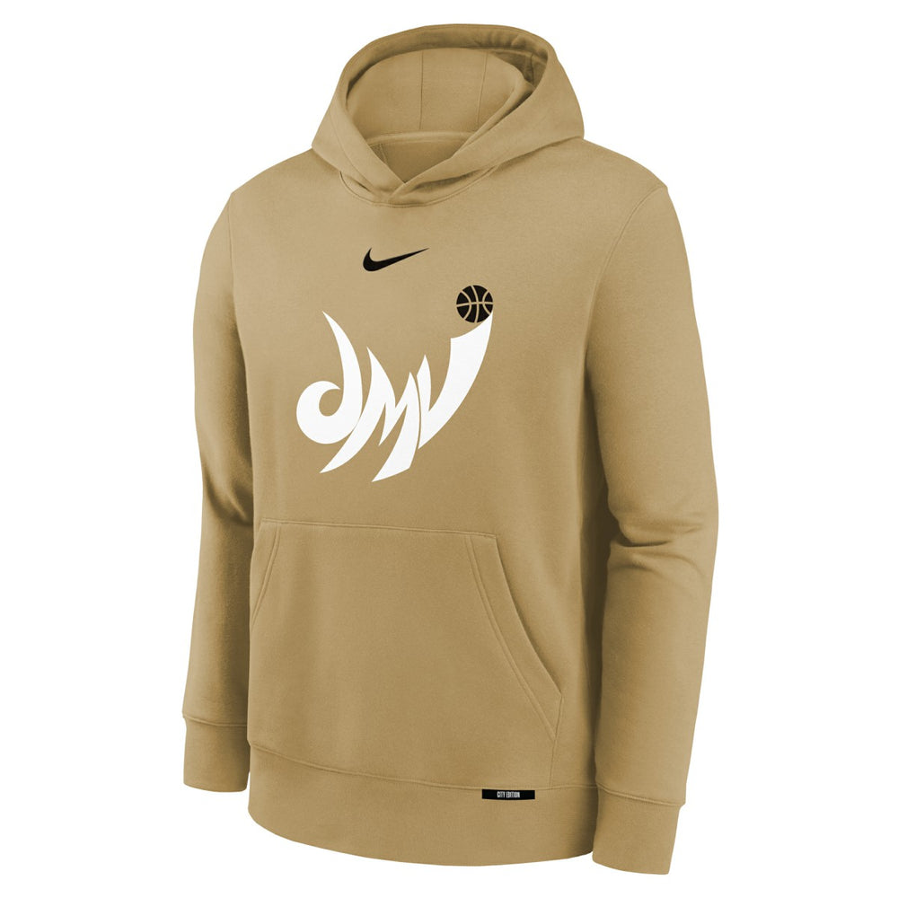 Washington Wizards Youth 2025/26 City Edition Club Logo Fleece Hoodie New