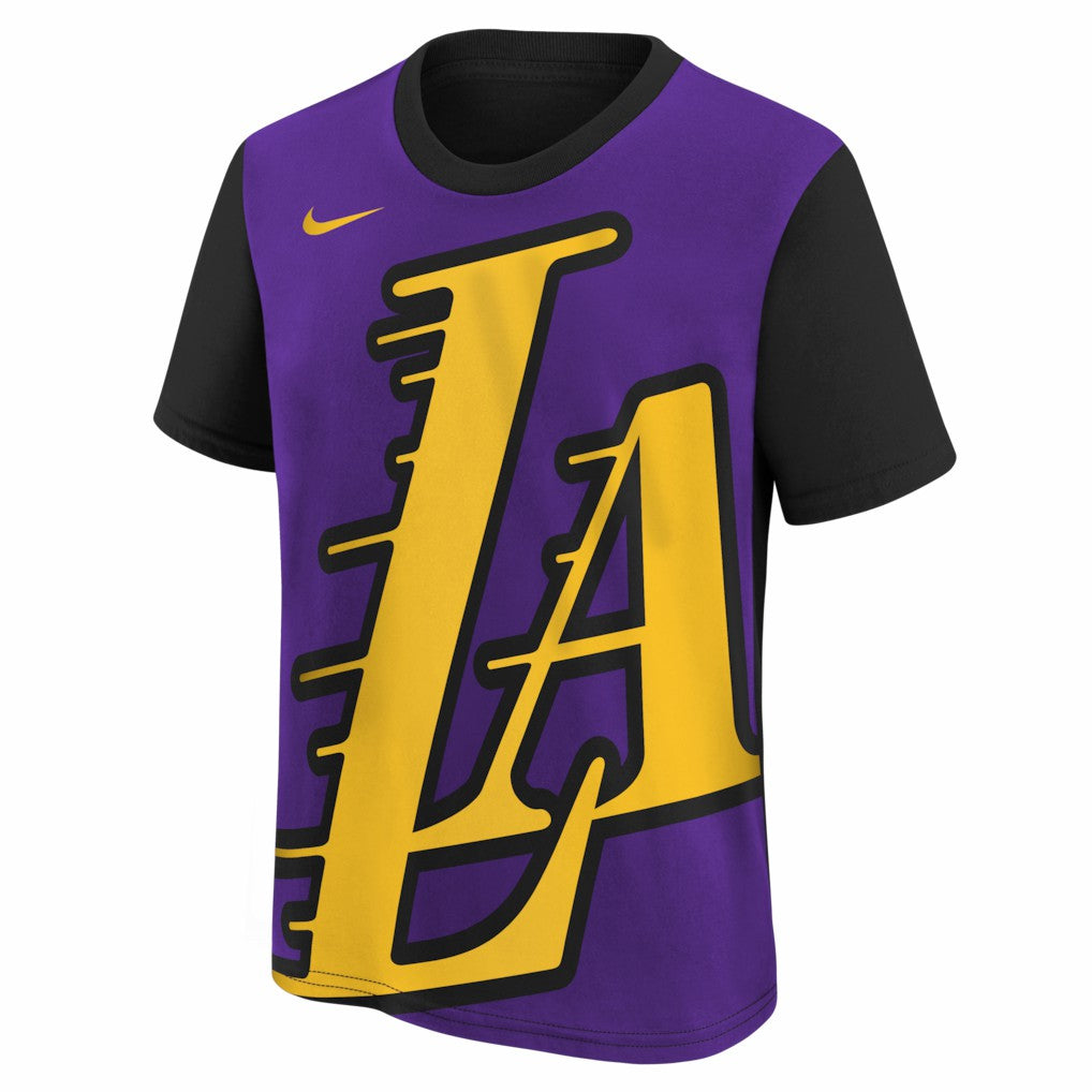 Los Angeles Lakers Youth 2025/26 City Edition Max90 T-Shirt On Sale
