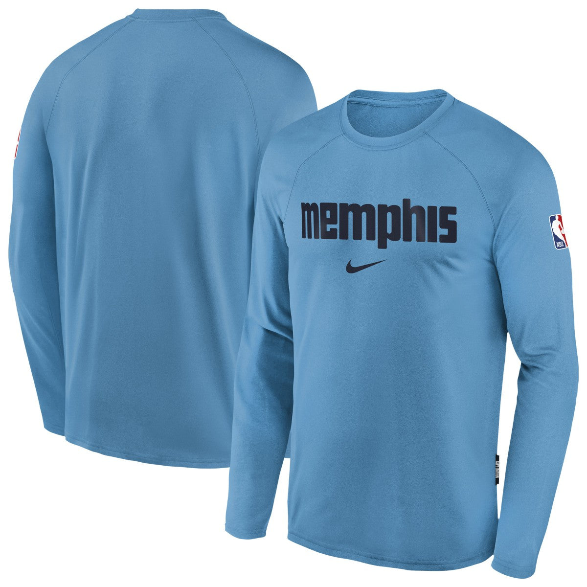 Memphis Grizzlies Youth 2025/26 City Edition Dri-Fit Long Sleeve Game Top For Sale
