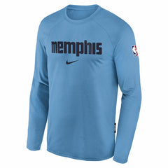 Memphis Grizzlies Youth 2025/26 City Edition Dri-Fit Long Sleeve Game Top For Sale