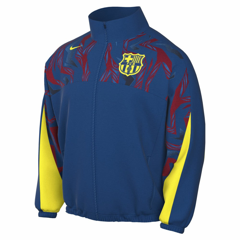 Barcelona Special Edition Street Woven Full-Zip Jacket Blue - Nike
