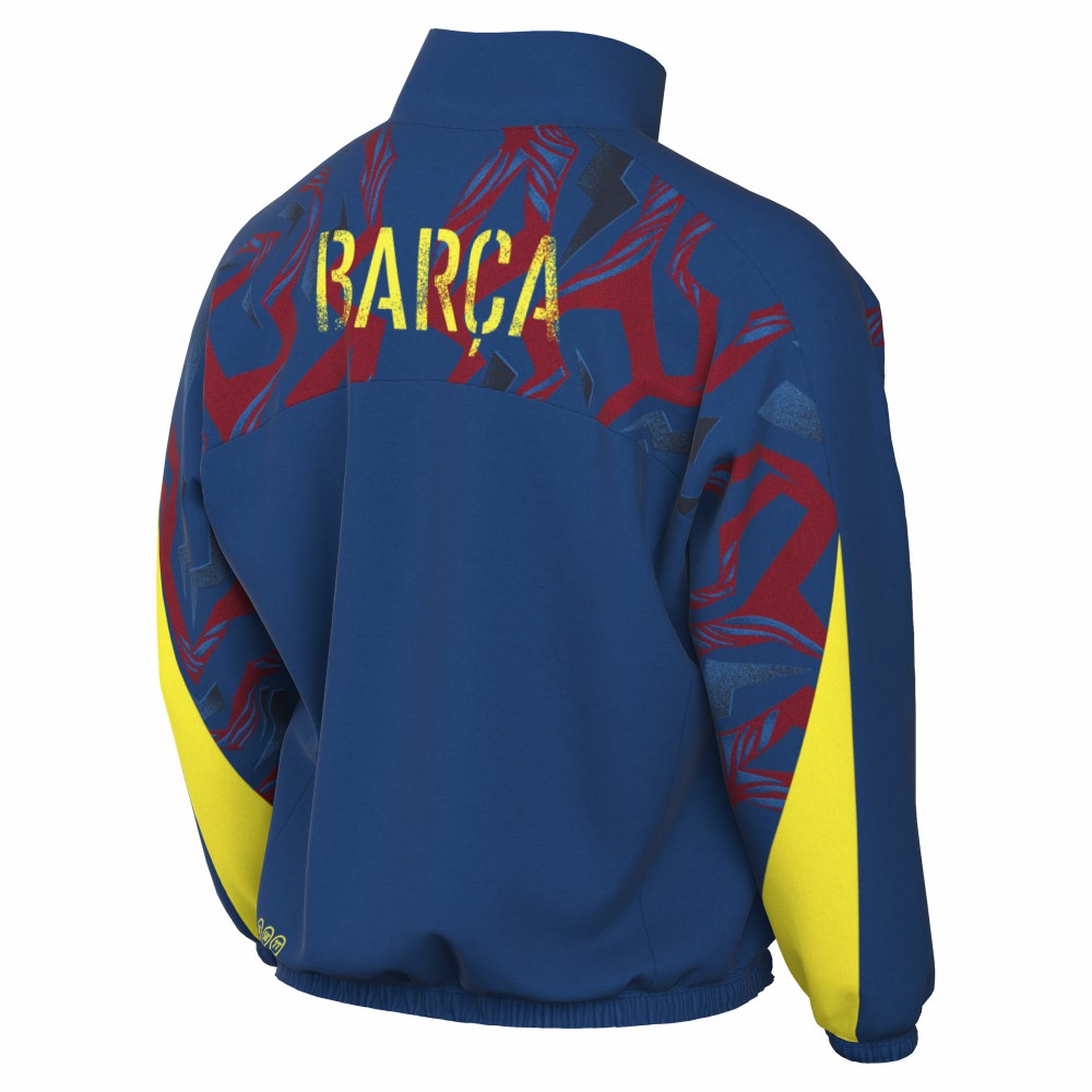 Barcelona Special Edition Street Woven Full-Zip Jacket Blue - Nike