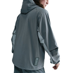 Barcelona Special Edition Full-Zip Woven Fleece Jacket Gray - Nike