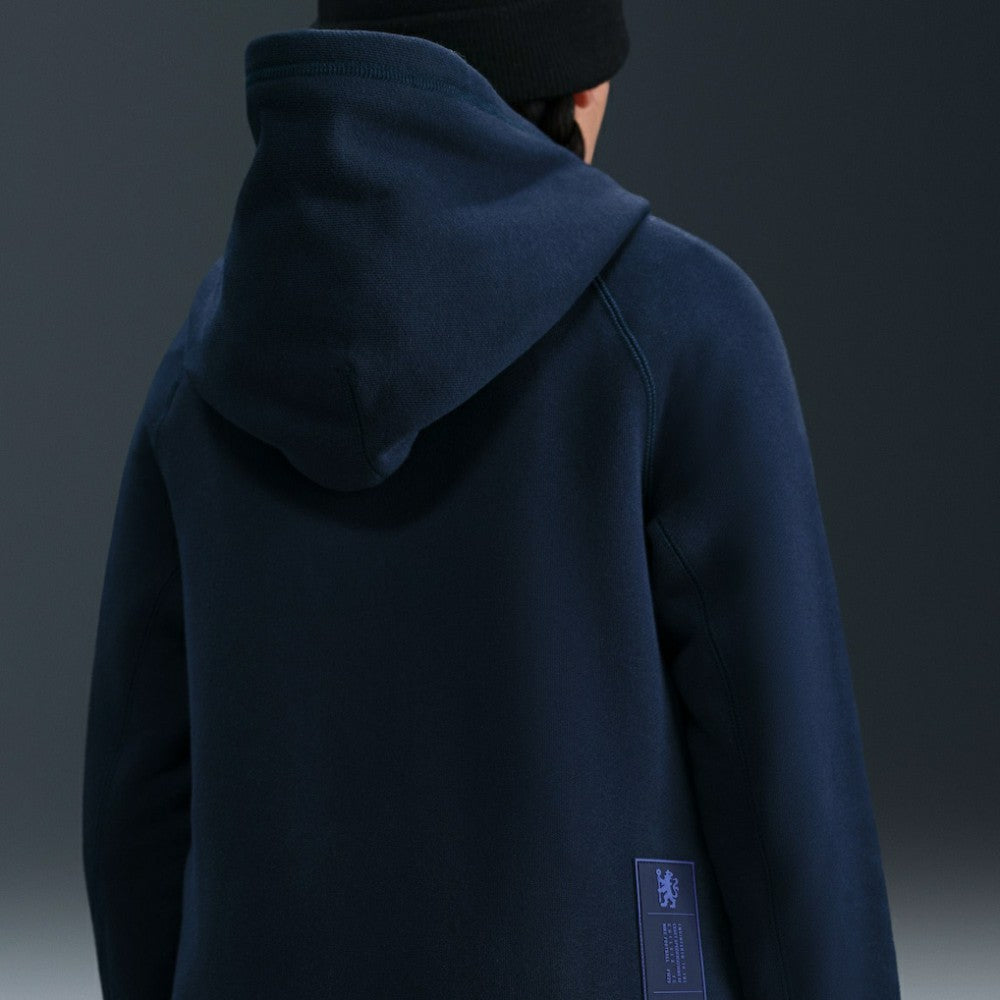 Chelsea Youth Air Raglan Hoodie Navy - Nike