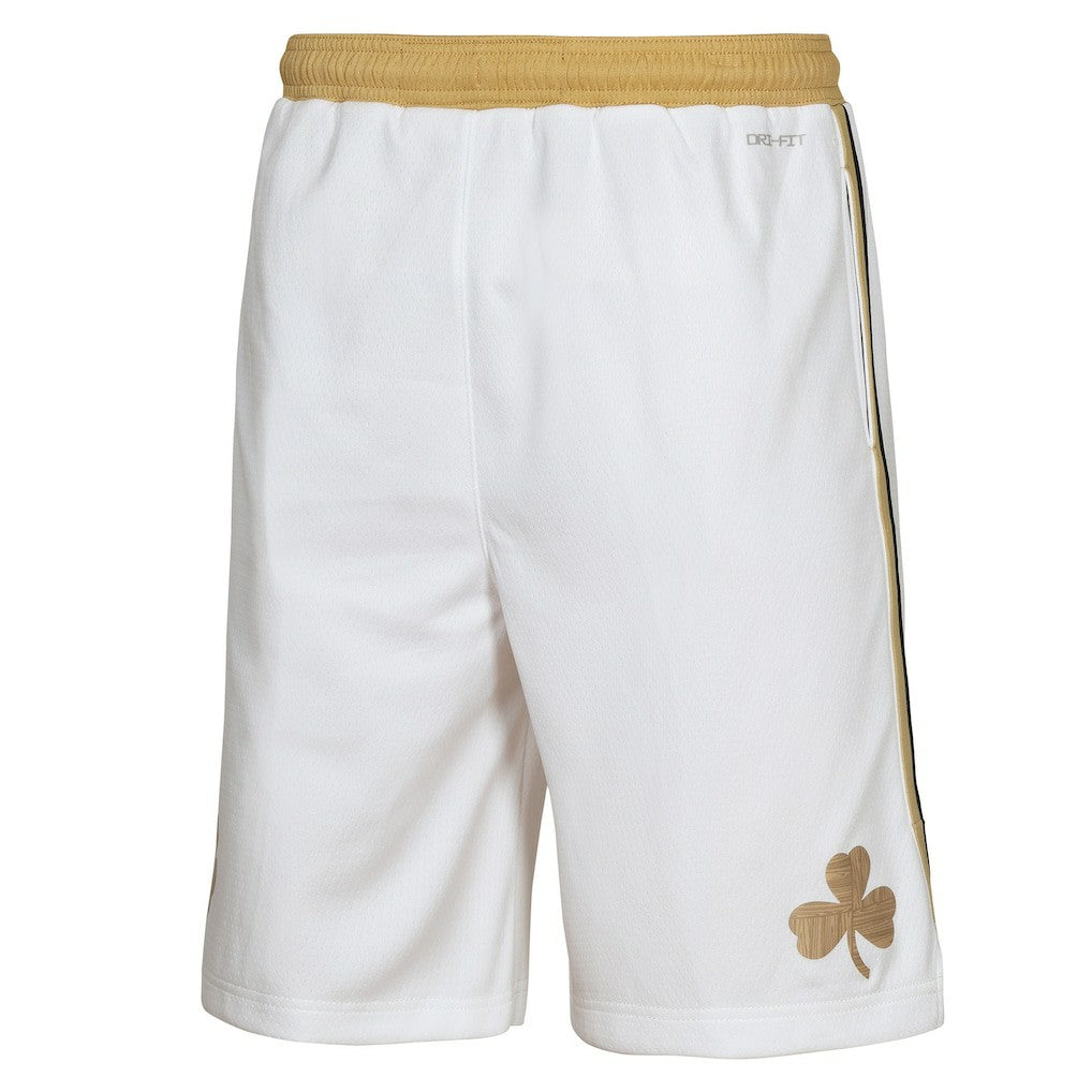 Boston Celtics Youth 2025/26 City Edition Swingman Performance Shorts New