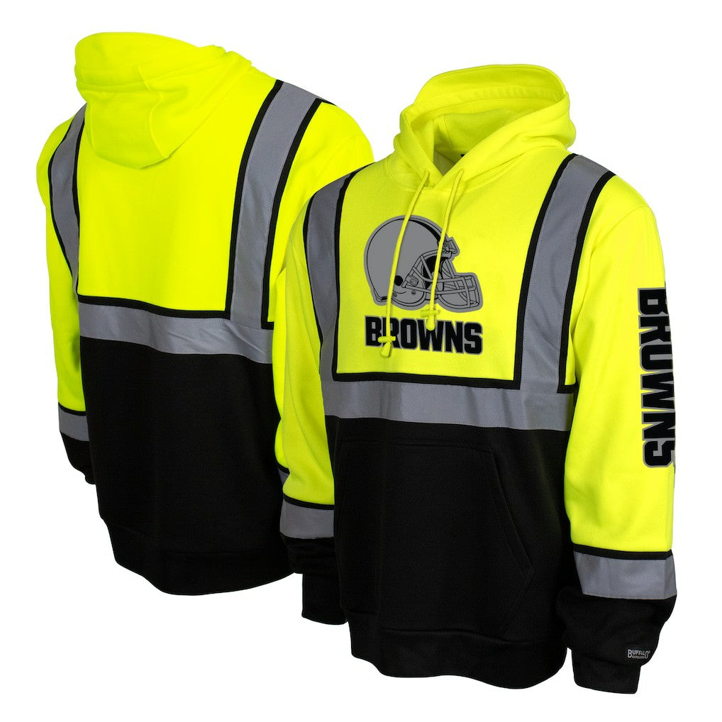 Cleveland Browns  High-Visibility Safety Hooded Sweatshirt