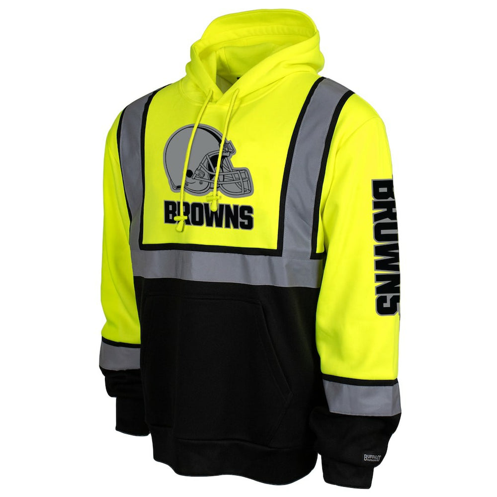 Cleveland Browns  High-Visibility Safety Hooded Sweatshirt