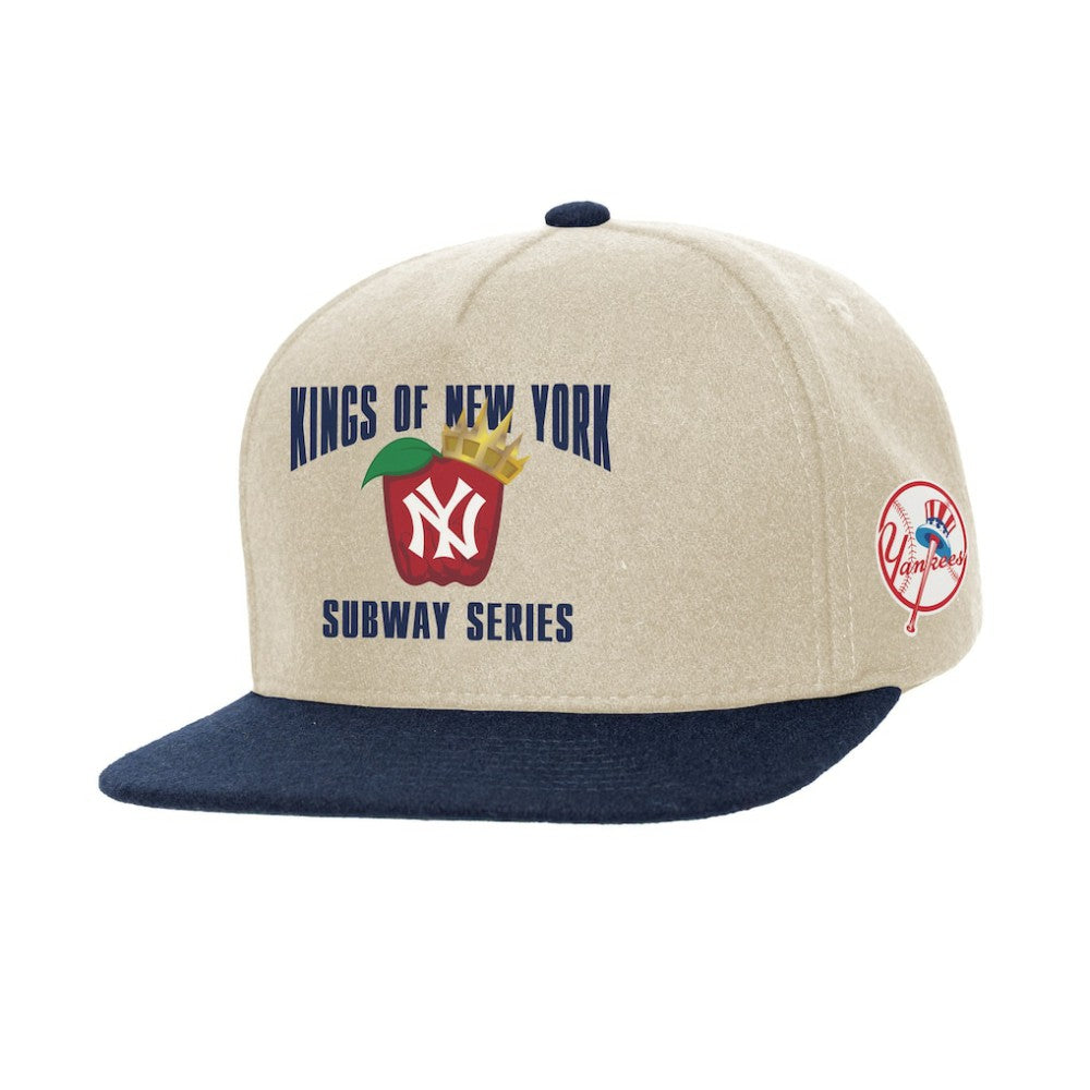 New York Yankees Mitchell & Ness Subway Series Matchup Pro Pinch Snapback | MLB New