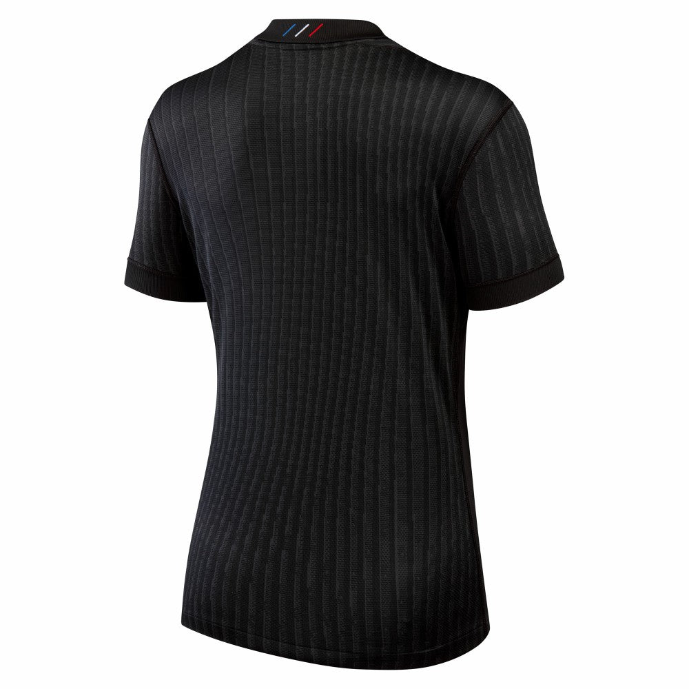 Paris Saint-Germain Jordan Brand Women's 2025/26 Fourth Replica Jersey Black - Jordan