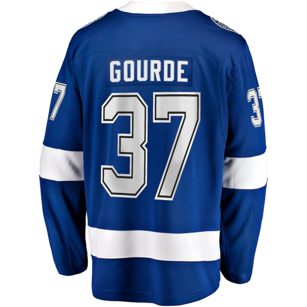 Yanni Gourde Tampa Bay Lightning Fanatics Home Breakaway Jersey Outlet