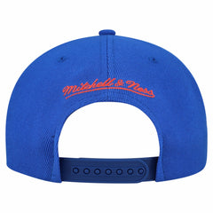 New York Islanders Mitchell & Ness Retro Script Colorblock Snapback Hat Online