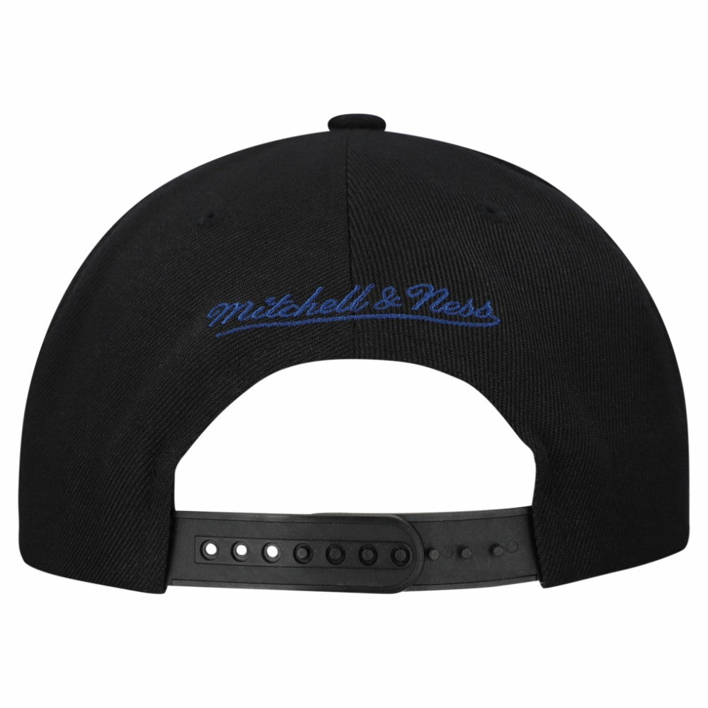 Tampa Bay Lightning Mitchell & Ness Retro Script Colorblock Snapback Hat On Sale