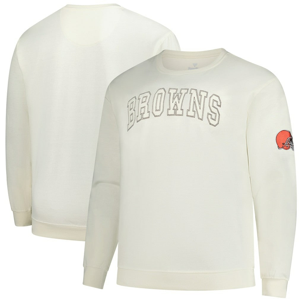 Cleveland Browns  Profile Big & Tall Fleece Sweatshirt