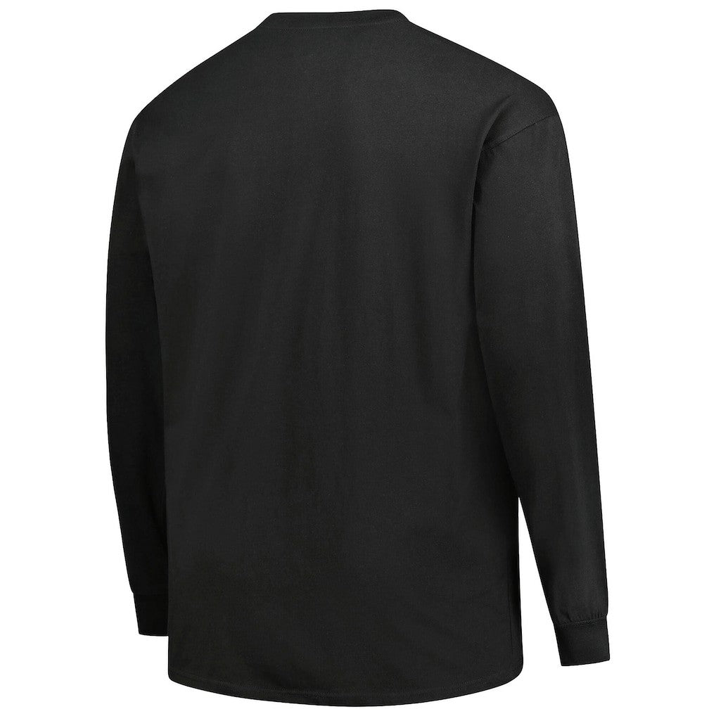 Atlanta Falcons Fanatics Big & Tall Coverage Scheme Long Sleeve T-Shirt