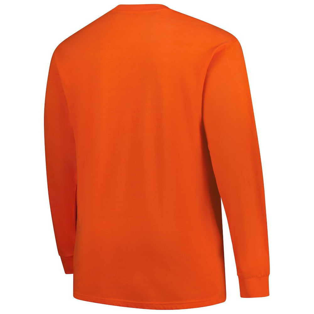 Cleveland Browns Fanatics Big & Tall Clock Management Legacy Long Sleeve T-Shirt