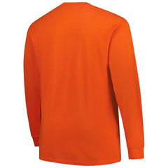 Cleveland Browns Fanatics Big & Tall Clock Management Legacy Long Sleeve T-Shirt