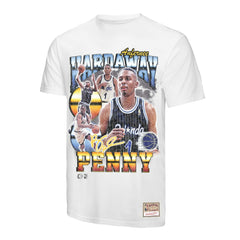 Penny Hardaway Orlando Magic Hardwood Classics Commemorative Player Collage T-Shirt On Sale