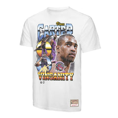Vince Carter Toronto Raptors Hardwood Classics Commemorative Player Collage T-Shirt On Sale