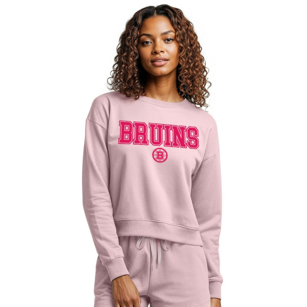 Boston Bruins Concepts Sport Women's Tonal Pullover Sweatshirt On Sale