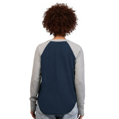 Dallas Cowboys  G-III 4Her by Carl Banks Women's Waffle Knit Raglan Long-Sleeve T-Shirt