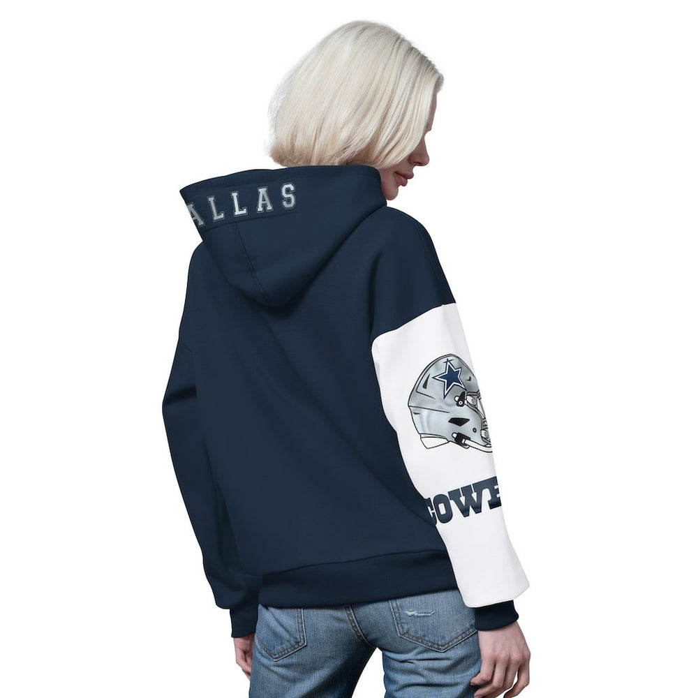 Dallas Cowboys  Starter Women's 4th Down Full-Zip Hoodie