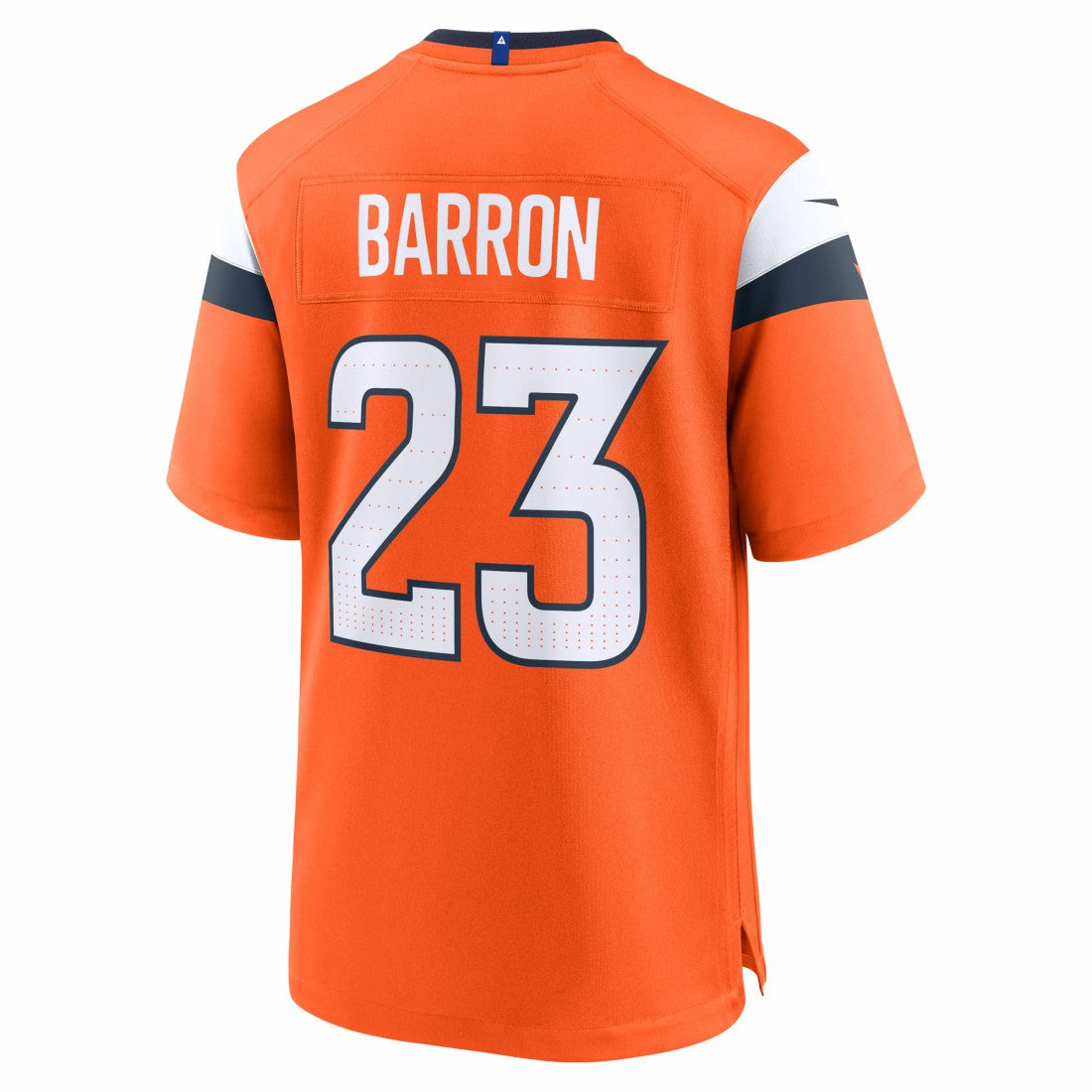 Denver Broncos Nike Jahdae Barron  2025 NFL Draft First Round Pick Game Jersey