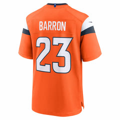 Denver Broncos Nike Jahdae Barron  2025 NFL Draft First Round Pick Game Jersey