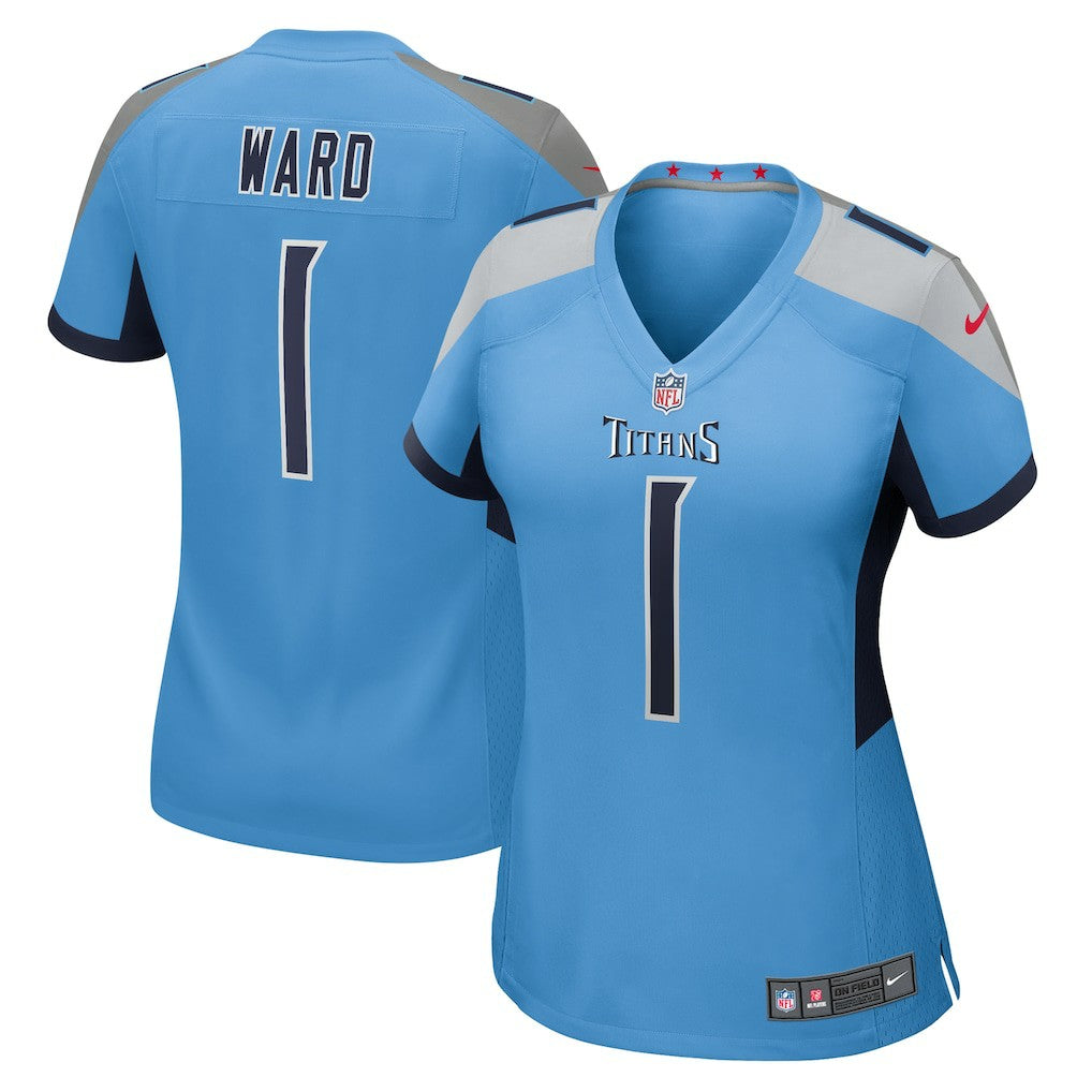 Tennessee Titans Nike Cameron Ward  Women's 2025 NFL Draft First Round Pick Game Jersey