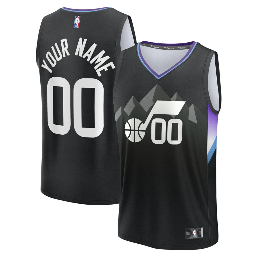 Utah Jazz Fast Break Custom Jersey Discount