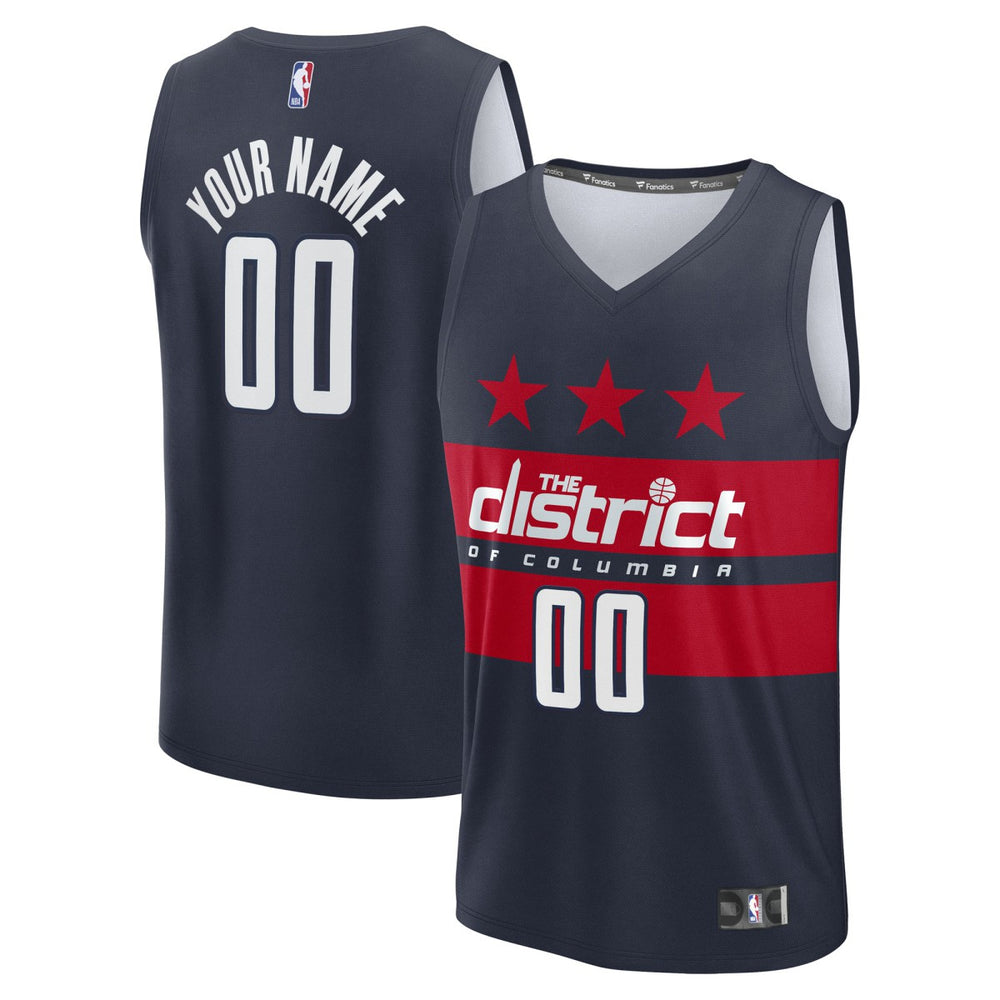 Washington Wizards Fast Break Custom Jersey New