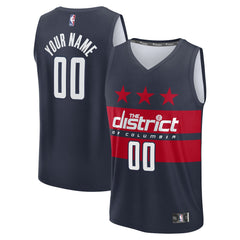 Washington Wizards Youth Fast Break Custom Replica Jersey New