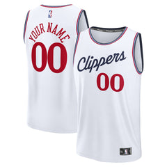 LA Clippers Fast Break Custom Jersey On Sale