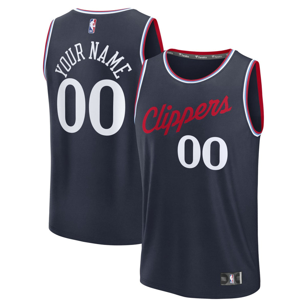 LA Clippers Fast Break Custom Jersey On Sale