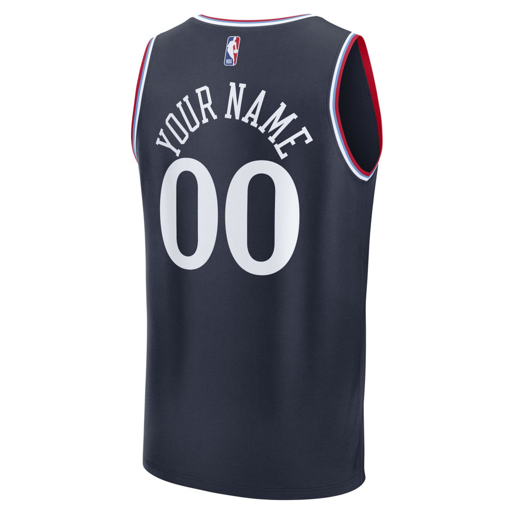 LA Clippers Fast Break Custom Jersey On Sale