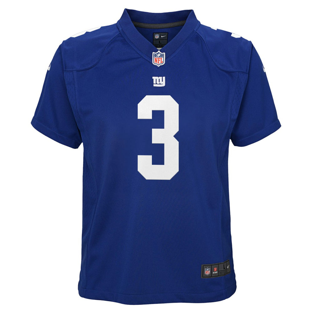 New York Giants Nike Russell Wilson  Youth Game Jersey