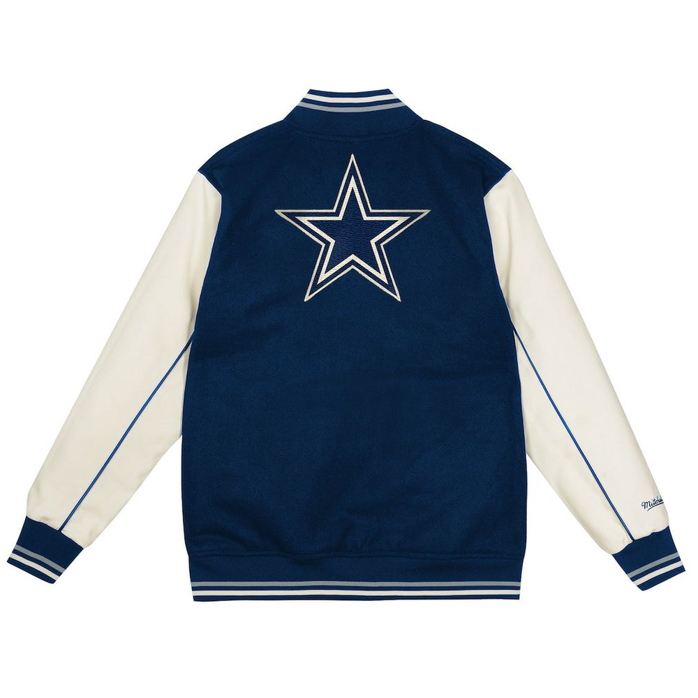 Dallas Cowboys Mitchell & Ness Youth Full-Snap Varsity Jacket