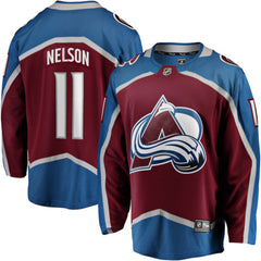 Brock Nelson Colorado Avalanche Fanatics Home Breakaway Jersey For Sale