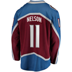 Brock Nelson Colorado Avalanche Fanatics Home Breakaway Jersey For Sale