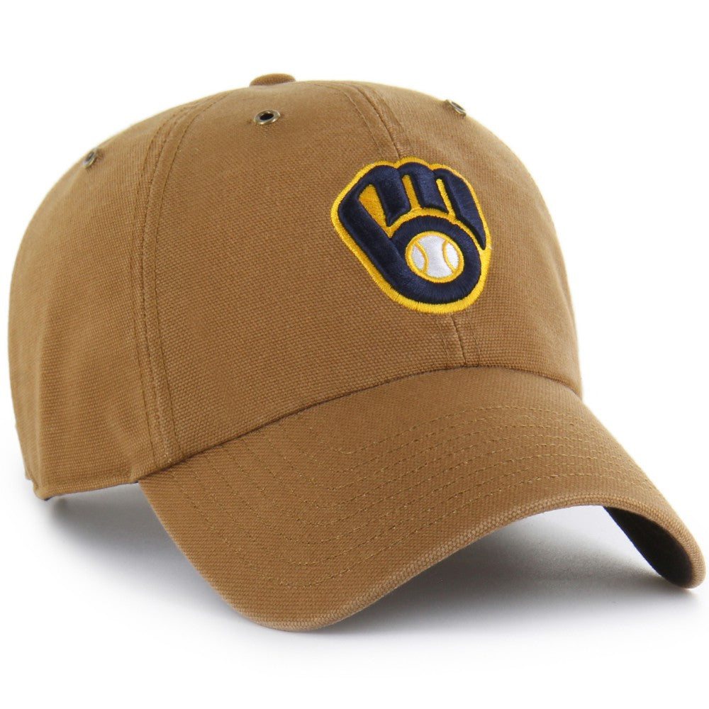 Milwaukee Brewers Carhartt x '47 Clean Up Adjustable Hat | MLB For sale