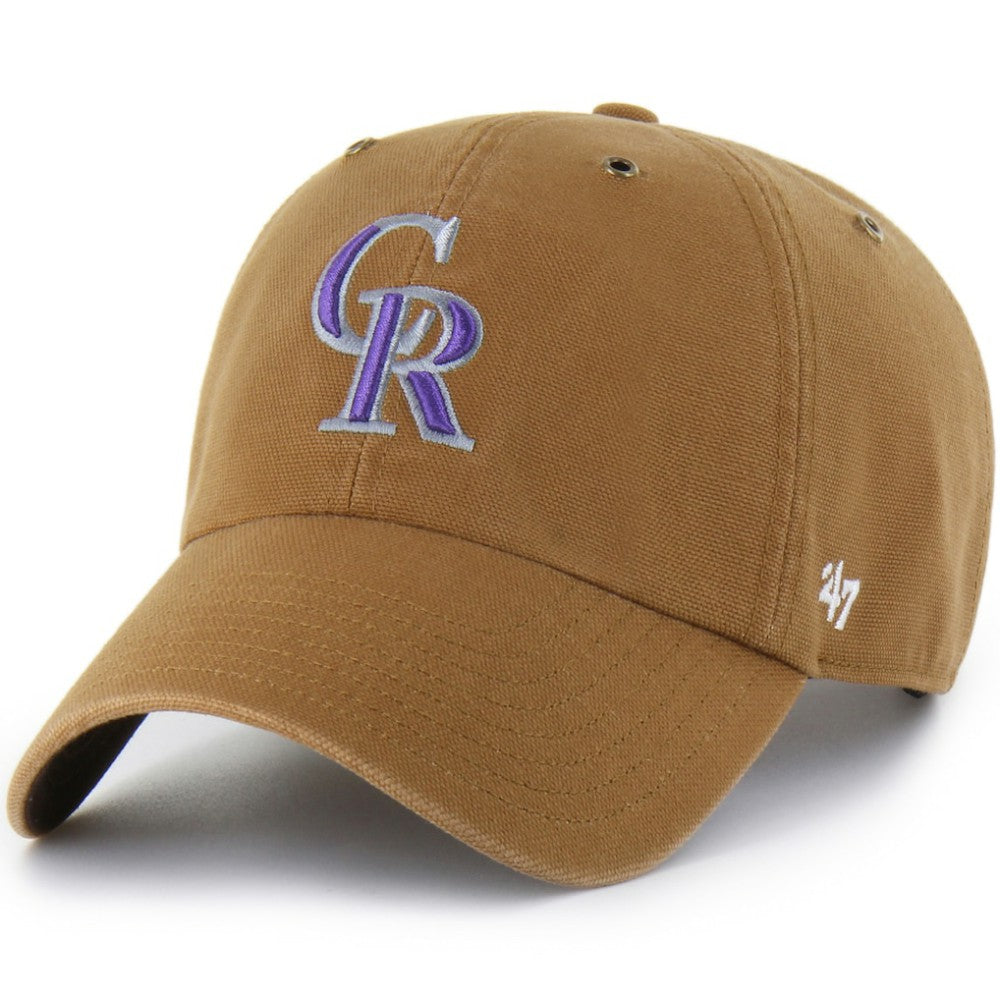 Colorado Rockies Carhartt x '47 Clean Up Adjustable Hat | MLB Online