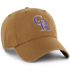 Colorado Rockies Carhartt x '47 Clean Up Adjustable Hat | MLB Online