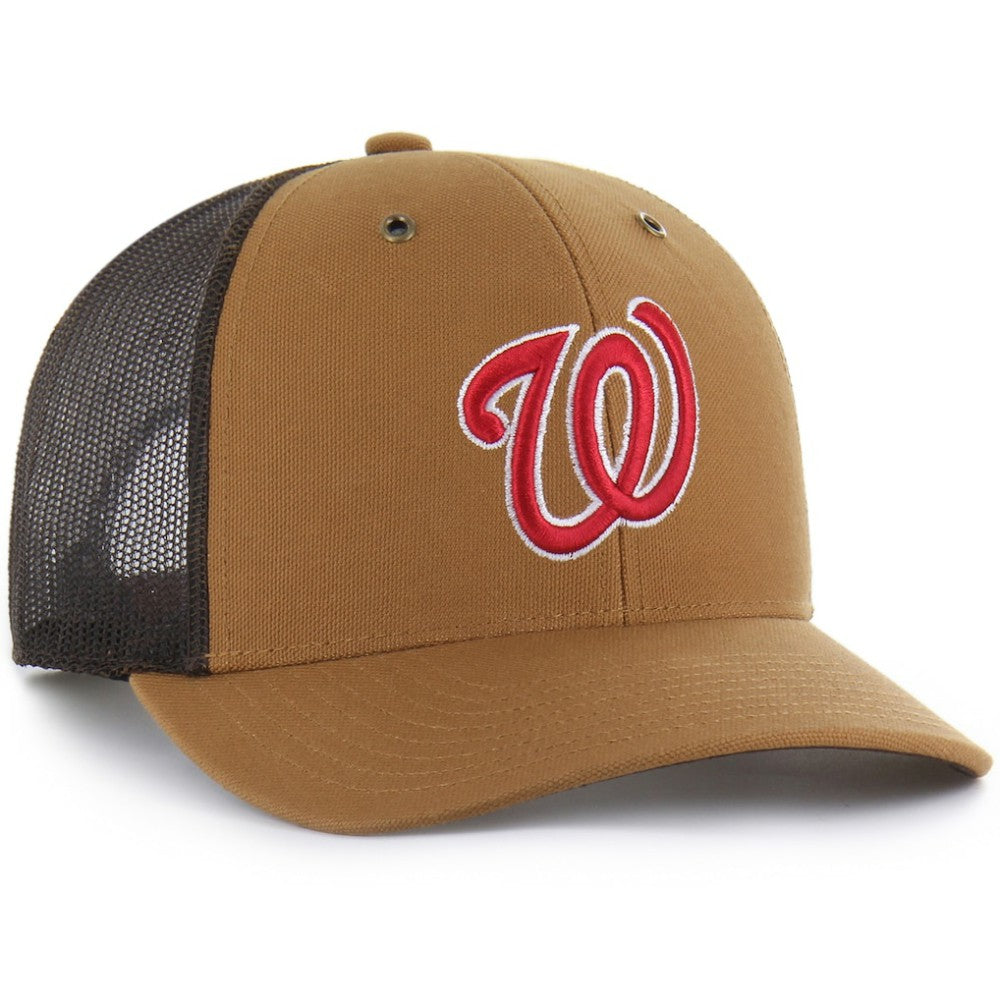 Washington Nationals Carhartt x '47 Trucker Adjustable Hat | MLB For sale