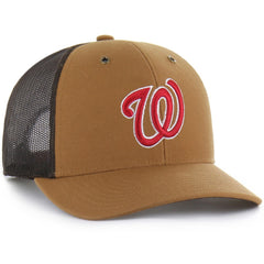 Washington Nationals Carhartt x '47 Trucker Adjustable Hat | MLB For sale