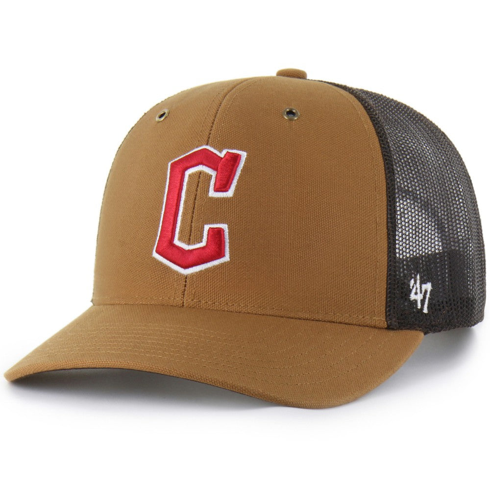 Cleveland Guardians Carhartt x '47 Trucker Adjustable Hat | MLB Shop