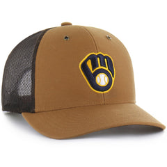 Milwaukee Brewers Carhartt x '47 Trucker Adjustable Hat | MLB US
