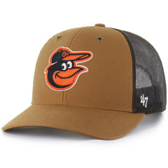 Baltimore Orioles Carhartt x '47 Trucker Adjustable Hat | MLB US